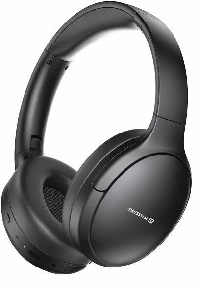 Sluchátka SWISSTEN PURE ANC bluetooth 599 Kč
