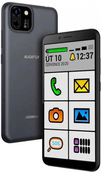 ALIGATOR S5550 SENIOR černý