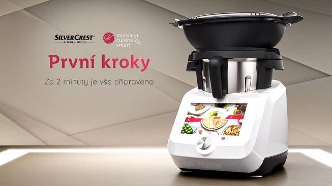 Monsieur Cuisine Smart SKMS 1200 A1 - první kroky