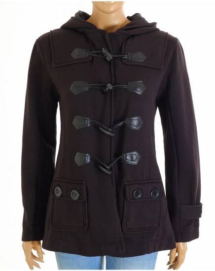 Kabát Urban Diva mikinový černý s kapucí vel. S - Second hand online AXEL