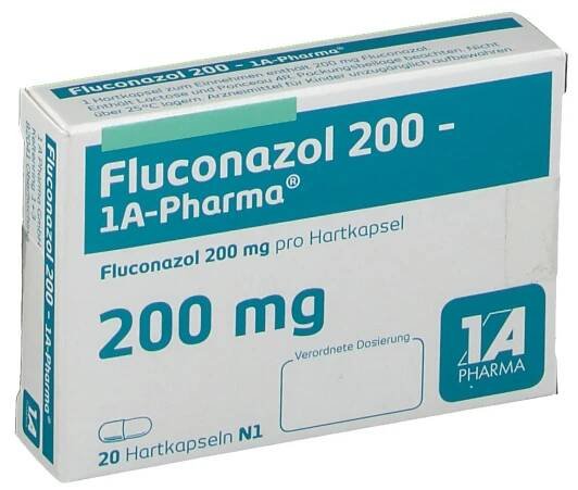 Fluconazole 200 mg cena