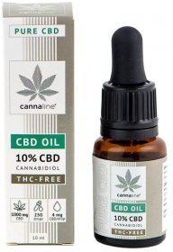 CANNALINE CBD Konopný olej BEZ THC 10%, 1000 mg, 10 ml :: www.bcannabis.cz