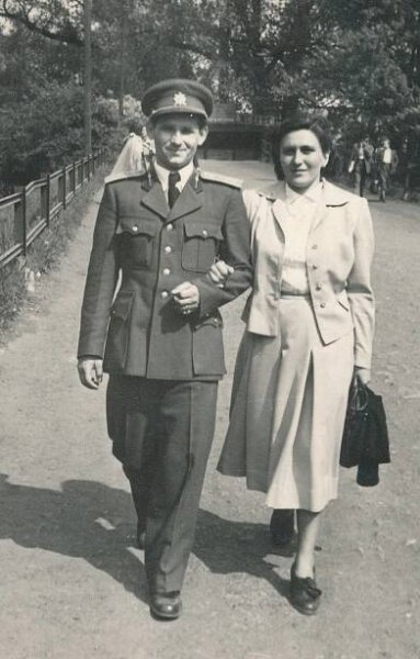 Rodiče Milan a Božena Richterovi, 1949