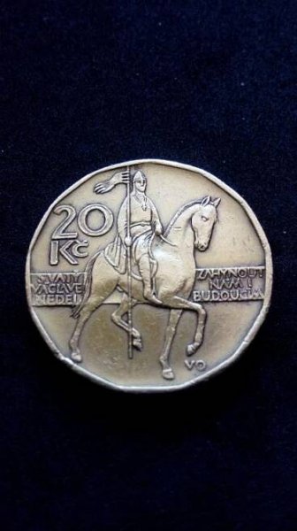"Vzácná" dvacetikoruna - 20 Kč - rok 2000