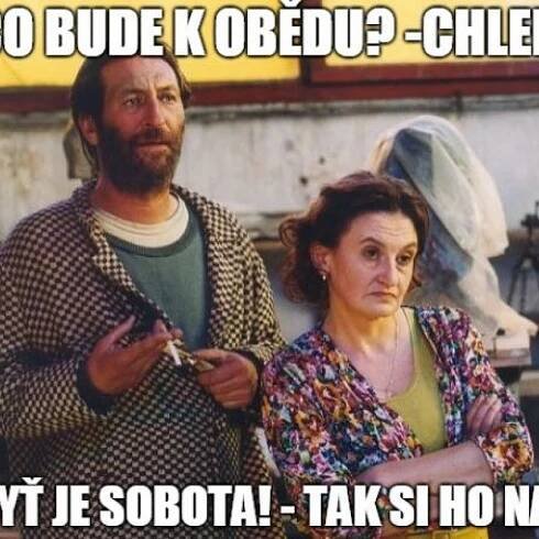 Klasická rozmluva mezi manžely. Je důležité si to udělat hezké.