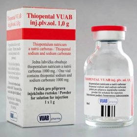 Thiopental VUAB 0,5 a 1,0 g