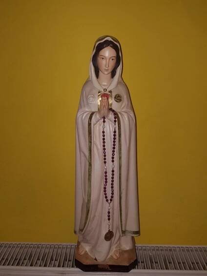 Socha - Maria Rosa Mystica - 47,5 cm (1) Kompozit