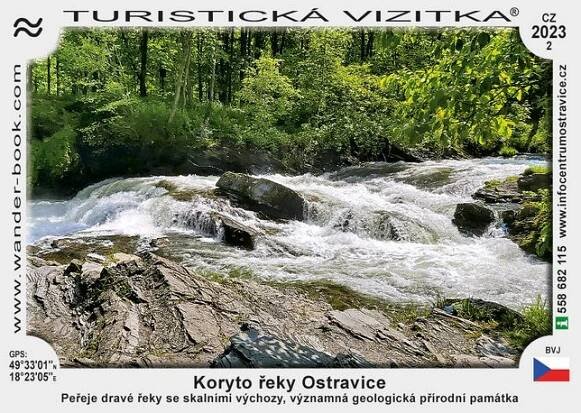 Koryto řeky Ostravice