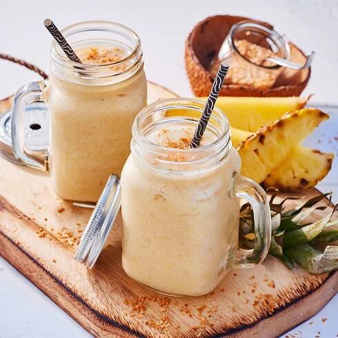 Zobrazenie receptu Ananásovo-banánové smoothie s kokosom