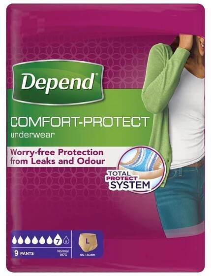 Depend Normal L pro ženy 9 ks - Vaše pomůcky