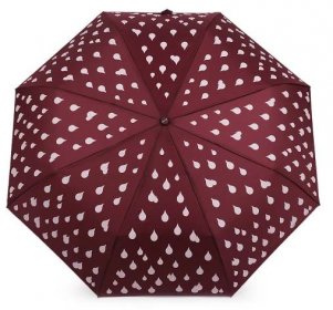 Dámský skládací vystřelovací deštník kapky kouzelný - Prima Obchod
