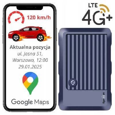 GPS LOKÁTOR 4G MAGNET PRO VOZIDLA NA KOLE AUTA BEZ PŘEDPLATNÉHO
