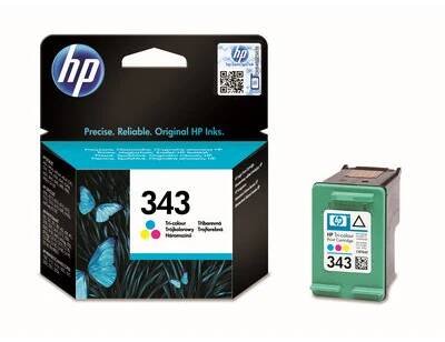 Inkoustová náplň HP 343 tříbarevná (C8766EE)