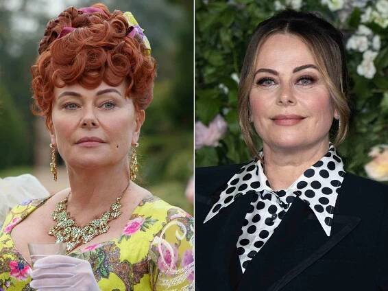 POLLY WALKER as PORTIA FEATHERINGTON in Bridgerton