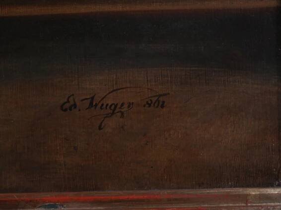 Eduard Wuger (1830 - 1880) - KVĚTINOVÉ ZÁTIŠÍ - Lot 4 | ONLINE AUKCE 7 | Výstavy a aukce | Arthouse Hejtmánek