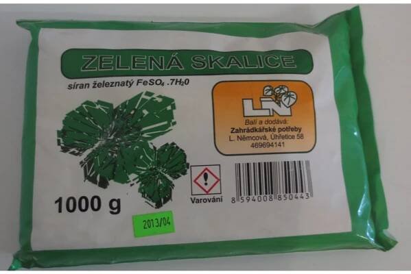 Zelená skalice (1kg) - Deveshop