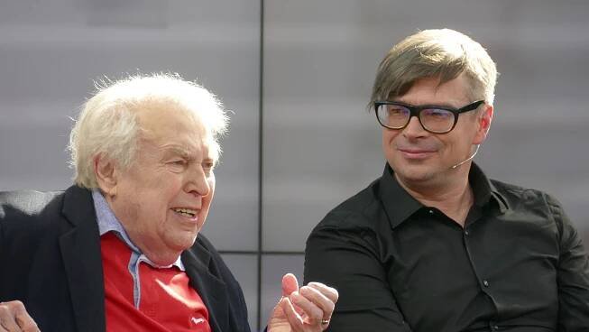Soubor:Pavel Kohout und Jaroslav Rudiš -2.jpg