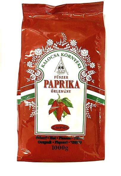 Mletá maďarská paprika pálivá - 1000g