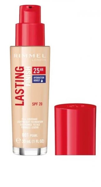 RIMMEL Lasting Finish, make-up 001 Pearl 30 ml