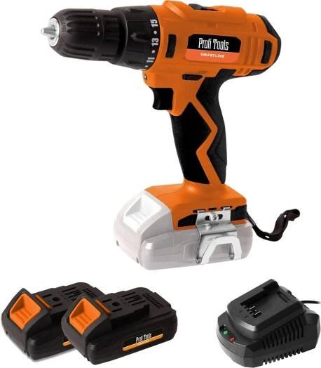 Profi Tools J0Z-KT07-18 SET (2 x aku baterie 2Ah 20V + rychlonabíječka)