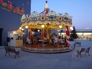 MERRY GO ROUND - Single Decker - Technical Park - Amusement Rides and amusement rides for sale