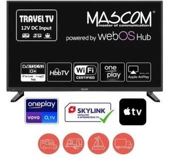 MASCOM MC28TFW11 (WebOS/S2/T2/C/12V/SMART/Wi-Fi)