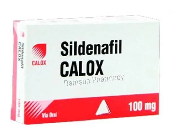 Sildenafil Calox 100 mg Tablet