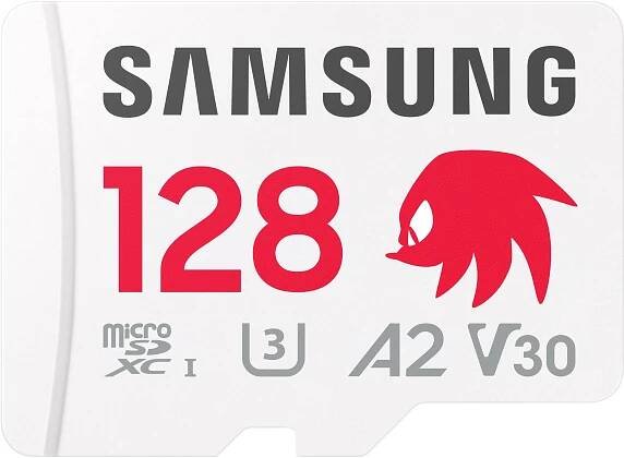 Samsung MicroSDXC 128GB PRO Plus Sonic the Hedgedog + SD adaptér