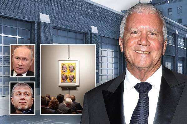 Larry Gagosian has been cheekily dubbed "the official art dealer to the Russian oligarchy,.