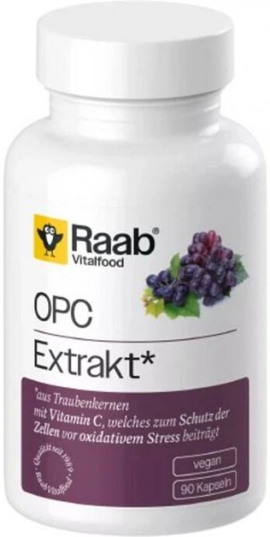 Raab Vitalfood Bio OPC extrakt, 60 kapslí
