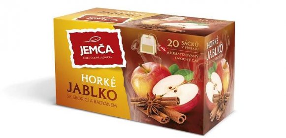 JEMČA Horké jablko se skořicí a badyánem 40g (20x2g) | Seznam zboží |Dr. Maršík | E-shop s čajem 