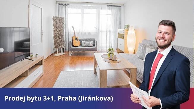 Prodej bytu 3+1 v Jiránkově ulici (Praha - Řepy)