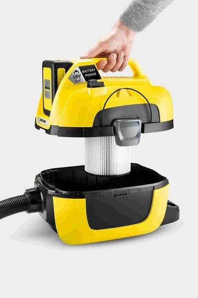 Kärcher Aku vysavač WD 1 Compact Battery Set 1 x 18 V 2,5 Ah