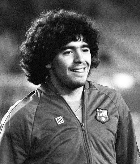 Hvězdný fotbalista Diego Maradona