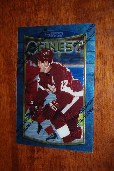 NHL Paul Coffey Detroit Topps Finest