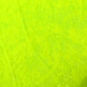 Elastický samet lesklý s mramorovým efektem v neonové žluté barvě - Bolena Tex