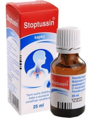 Stoptussin 4mg/ml+100mg/ml por.gtt.sol.1x25ml