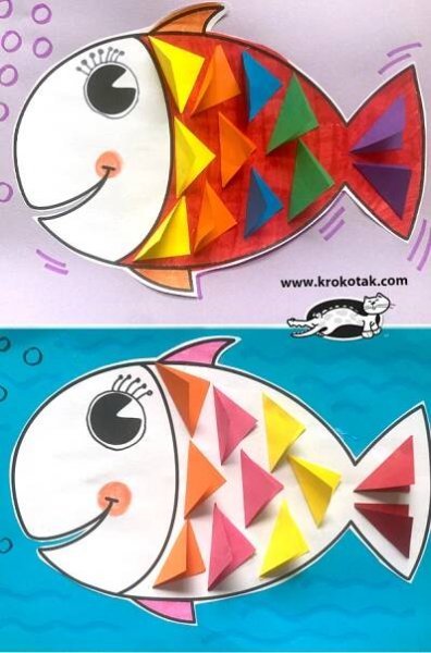 krokotak | Easy 3D Fish Craft for Kids