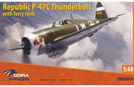 Republic P-47 C Thunderbolt with Ferry Tank