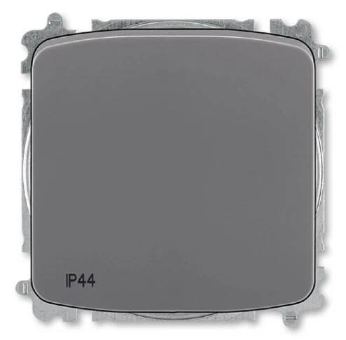 ABB Střídavý/schodišť.spínač TANGO 3559A-A06940 S2, kouřově šedý 40 x 81 x 81 mm