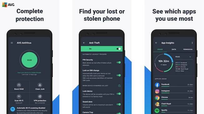 AVG Antivirus Free screenshot 2021