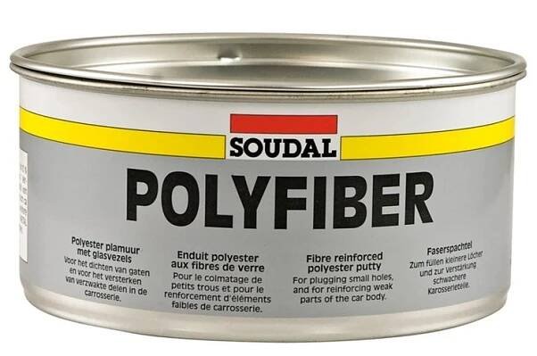 SOUDAL Polyfiber vyztužující tmel 250g