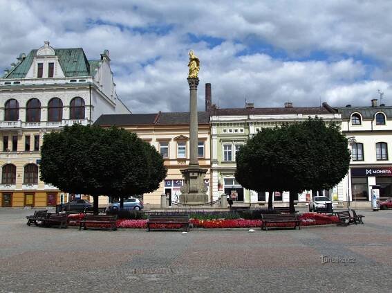 Ústí nad Orlicí - nejhezčí městský rynek