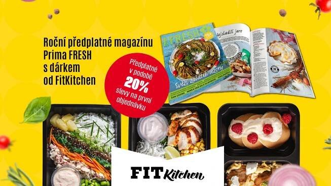 Předplatné časopisu s 20 slevou na první objednávku u FitKitchen