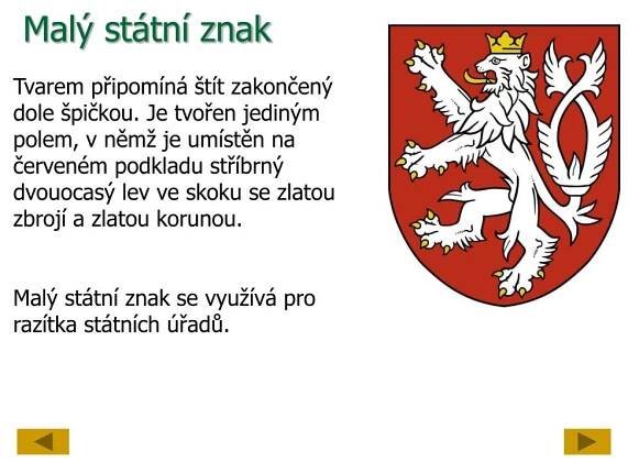 PPT - Státní symboly České republiky PowerPoint Presentation, free download - ID:4944822