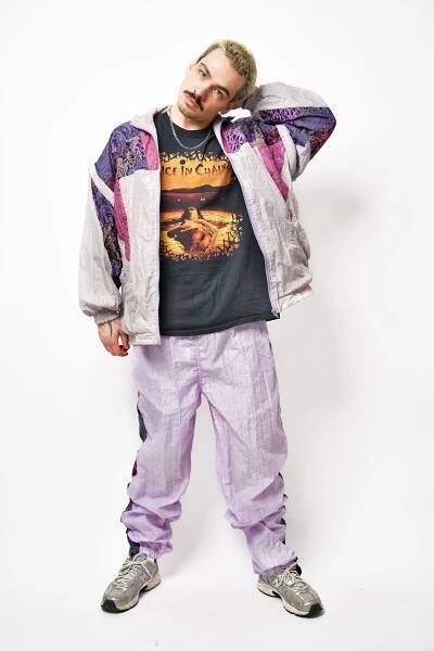 Vintage 80s mens tracksuit set