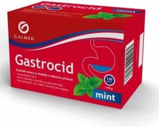 Galmed Gastrocid Mint 120 tablet