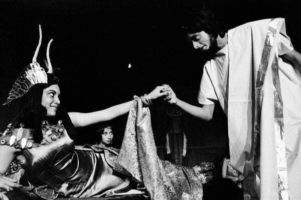 Blast from the past: Shashi Tharoor as Antony in this play but who's Cleopatra?