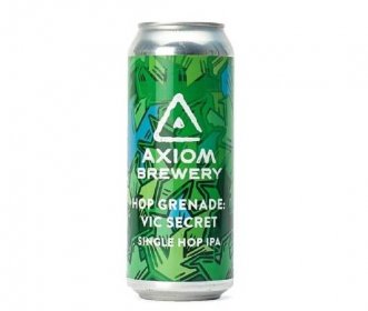 Hop Grenade Vic Secret 15 /6,5 %/ 0,5 plech - AXIOM Brewery