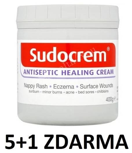 Sudocrem 400G KRÉM na opruzeniny 5+1 ZDARMA